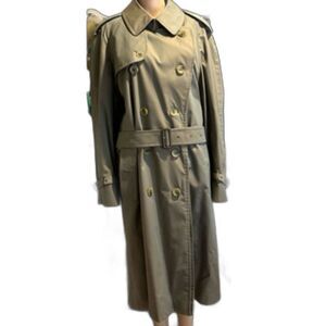 Burberry Double Breasted Trench Coat